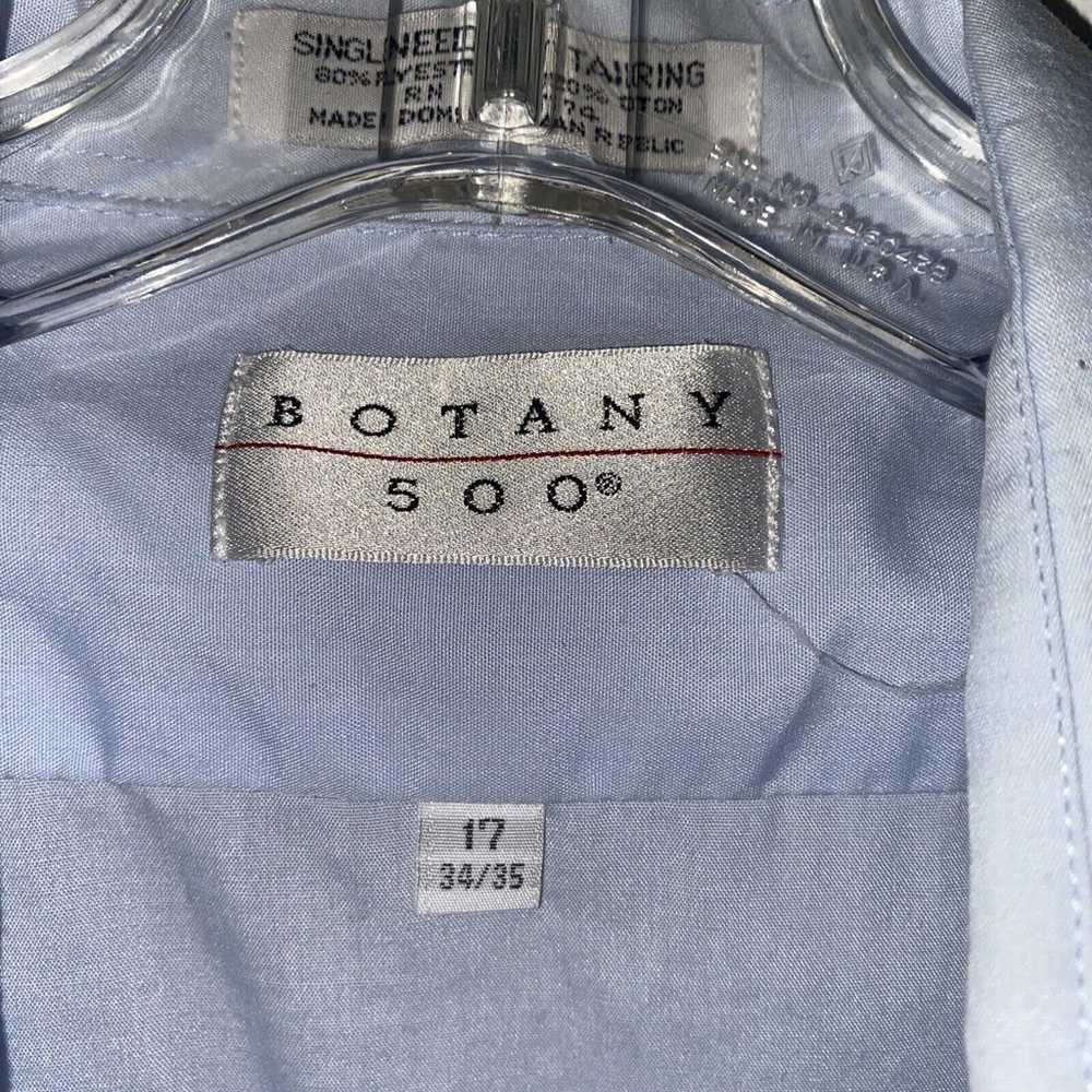 Vintage Botany 500 Button Up Mens Light Blue Shir… - image 2