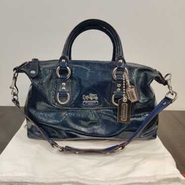Vintage coach handbag blue - Gem