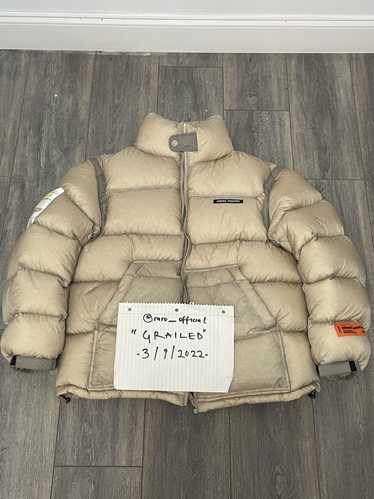 Heron Preston Heron Preston Puffer Jacket “Beige”