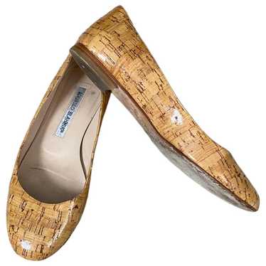 Manolo Blahnik Leather flats