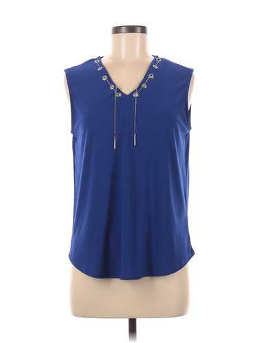 Love Scarlett Women Blue Sleeveless Blouse M