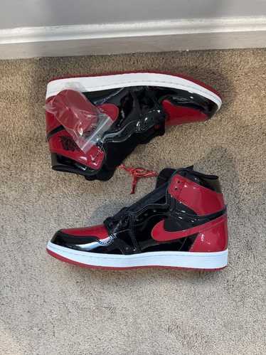 Jordan Brand × Nike Air Jordan 1 Patent Bred