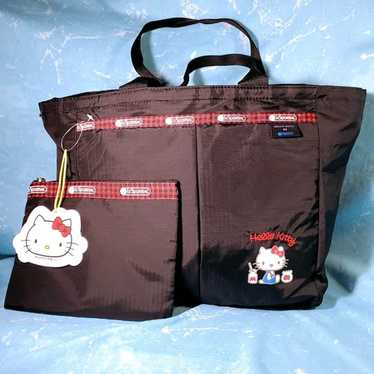 LeSportsac x Hello Kitty Black EveryGirl Tote with