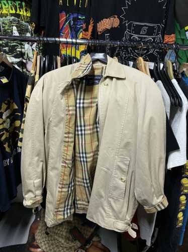 Burberry × Designer × Vintage Vtg Burberry Plaid T