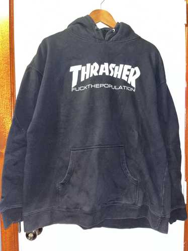 Fuck The Population × Thrasher ftp + thrasher logo