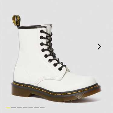 Dr. Marten White Boots