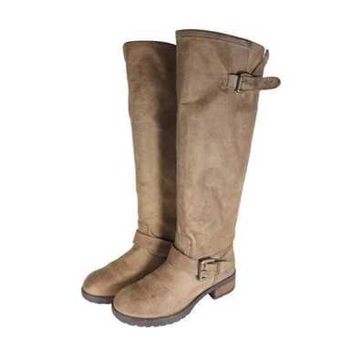 Steve Madden Women's Buckeye 38 US7,5 Brown Leath… - image 1