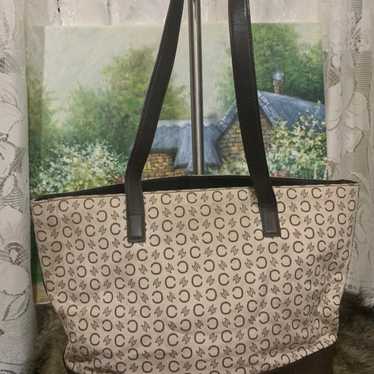 Vintage Authentic Celine Macadam Canvas