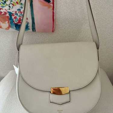 【Extreme Beauty】Celine Trottter White Shoulder Bag