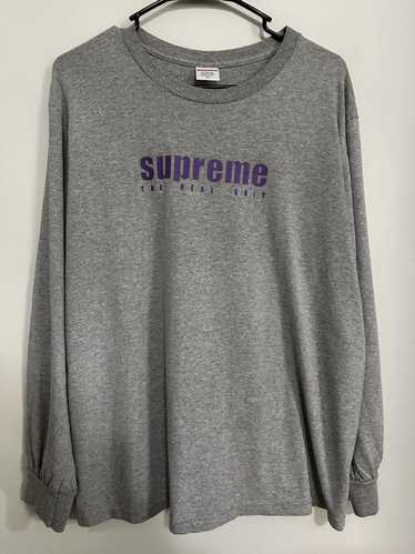 Supreme Supreme The Real Shit Long Sleeve Tee