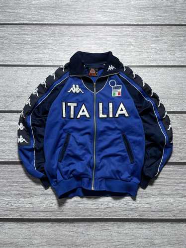 Kappa × Soccer Jersey × Vintage Kappa Italy 2000 f