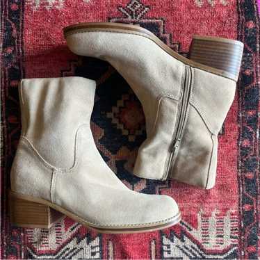 Vintage 90’s y2k Candies chunky suede ankle boots