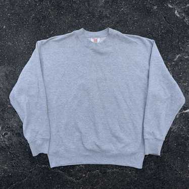 90s Member's Mark RUSSEL ATHLETIC スウェット Vintage 90s Members Mark Russell Athletic Charcoal Gray