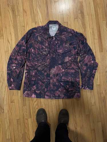 ジャケット・アウター South2 West8 SMOKEY SHIRT - CRAZY CAMO SMOKEY SHIRT - TWEED / CRAZY PATTERN / Green | South2 West8