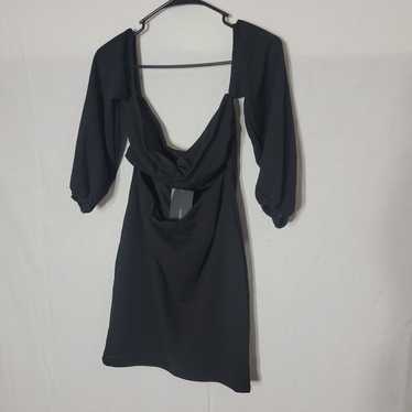 Black cutout dresss