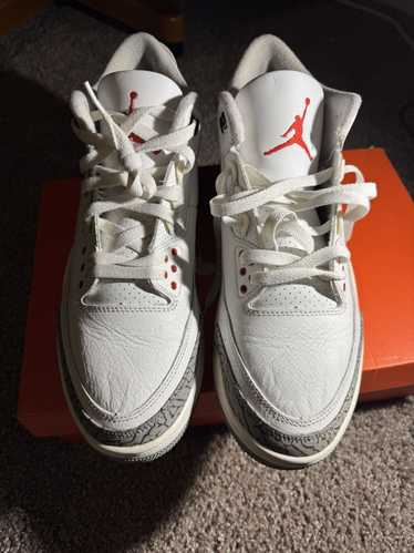 Jordan Brand × Nike Air Jordan 3 White Cement Reim