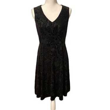 Tommy Hilfiger Black Patterned Dress