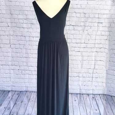 Ann Taylor Loft Navy Blue Sleeveless Maxi Dress