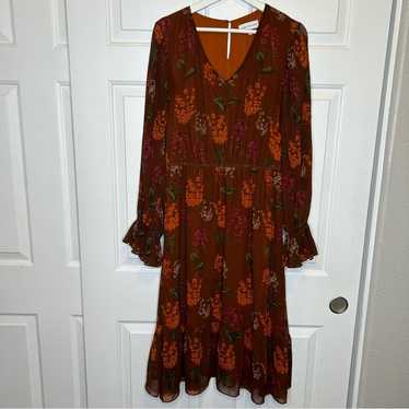 Gibson Latimer Floral Dress * Medium