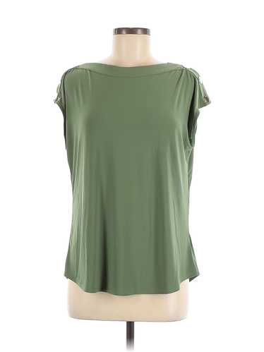 Jones New York Women Green Short Sleeve Top M