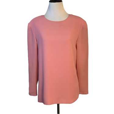 Vintage Diane Von Furstenberg Pink Blouse