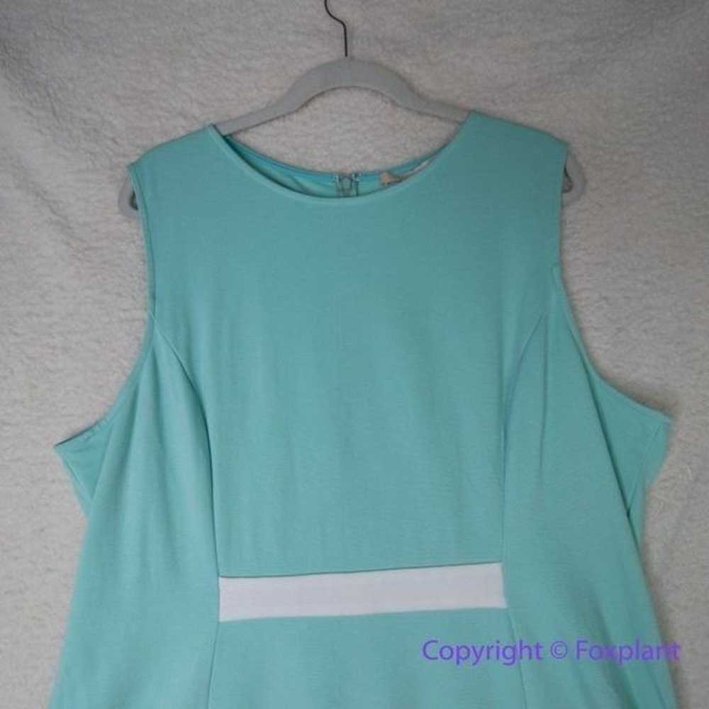 Anghropologie Hutch Mint Green Fit & Flare Dress,… - image 2