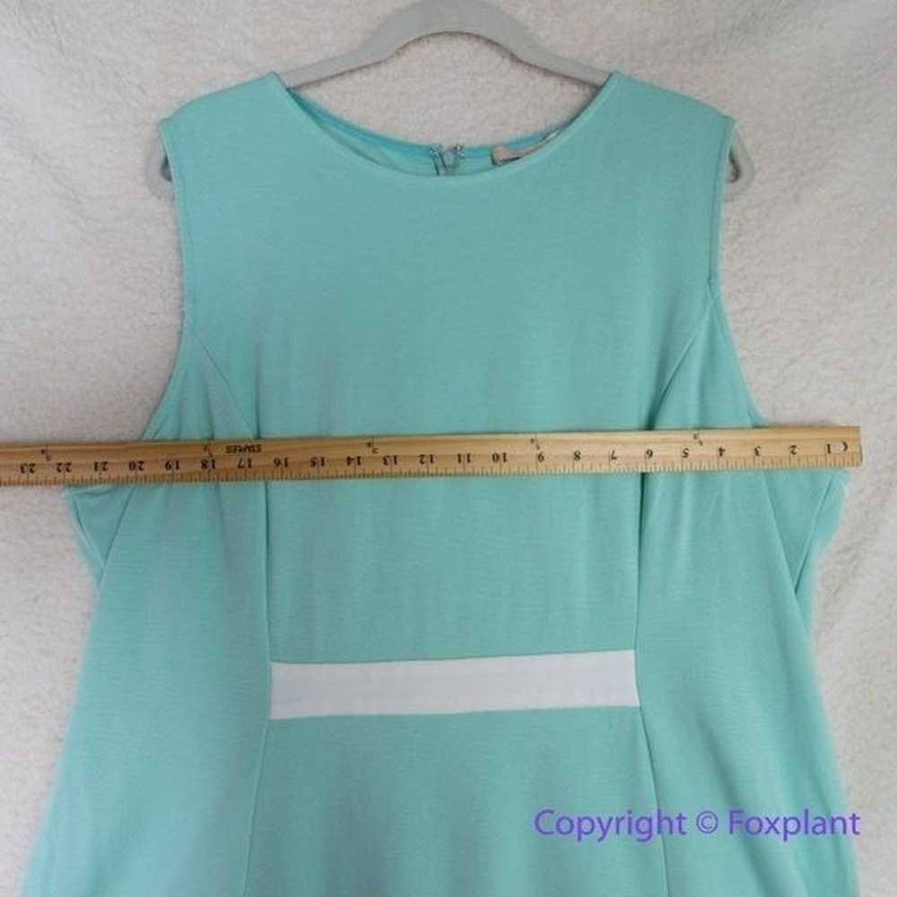 Anghropologie Hutch Mint Green Fit & Flare Dress,… - image 4