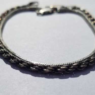 2 Vintage Sterling Silver Bracelets