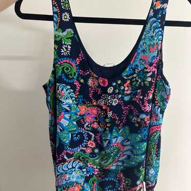 Lilly Pulitzer Florin Printed, Reversible Top