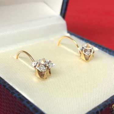 14k gold jcm cz Gem