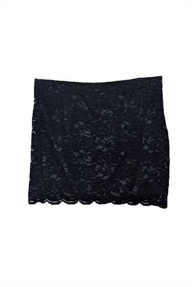 Diane von Furstenberg - Black Lace Mini Skirt Sz 8