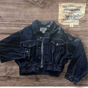 Levi Strauss & Co. Denim Cropped Jacket G-Jacket