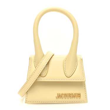 JACQUEMUS Smooth Calfskin Le Chiquito Ivory