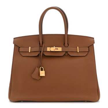 HERMES Togo Birkin 35 Alezan