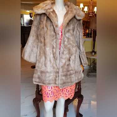 Vintage Tissavel of France Luxurious Faux Fur Coat