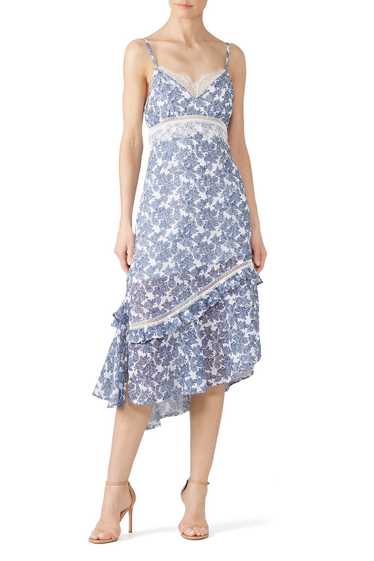 N12H Blue Floral Nadia Dress