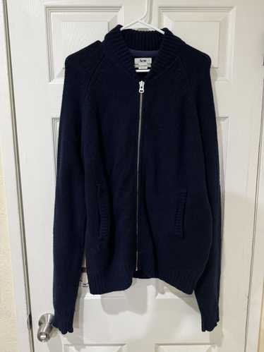 Acne Studios Knit Zip-Up Jacket