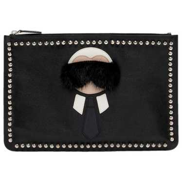 Fendi Leather clutch bag