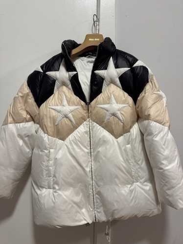 【23AW NEW】MiuMiu_women / スターパッチ ダウンジャケット 23AW NEW】MiuMiu_women / スターパッチ ダウンジャケット 23AW