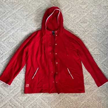 Vintage Ralph Lauren Red Zipper Hoodie