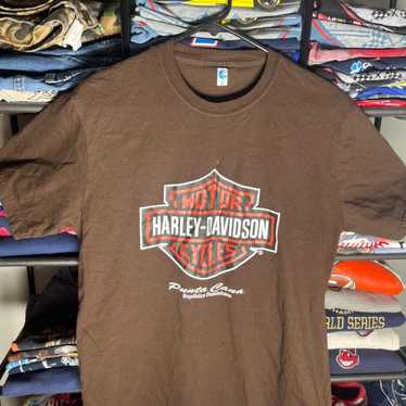 Harley davidson big logo shirt