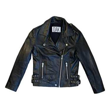 Oak Leather biker jacket