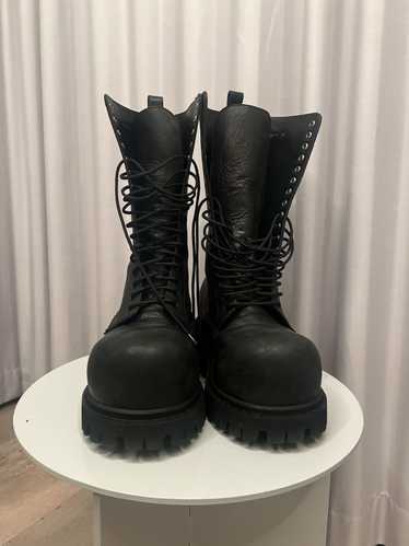 Balenciaga FW24 RUNWAY TALL STOMPER BOOTS