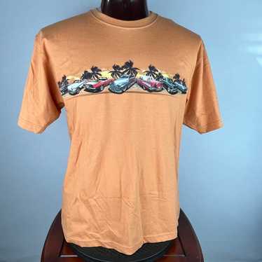 Newport Blue Vintage Car Collection T-Shirt Shirt