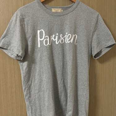 Maison Kitsuné Parisien T-shirt S Gray.