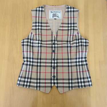 Burberry Best Vintage Retro 1990s White Tag