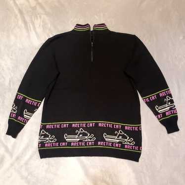 Arctic Cat Vintage Wear Snowmobile Racing Sweater… - image 1