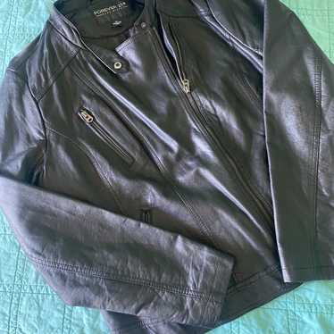 Forever 21 faux leather jacket