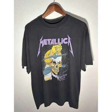 Metallica "Damaged Justice" 1988 Vintage Reprint M