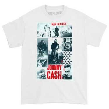 Johnny Cash	Photo Shirt Man In Black Johnny Cash T